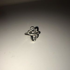 James Avery ‘Heart to Heart’ ring. SIZE: 7.5